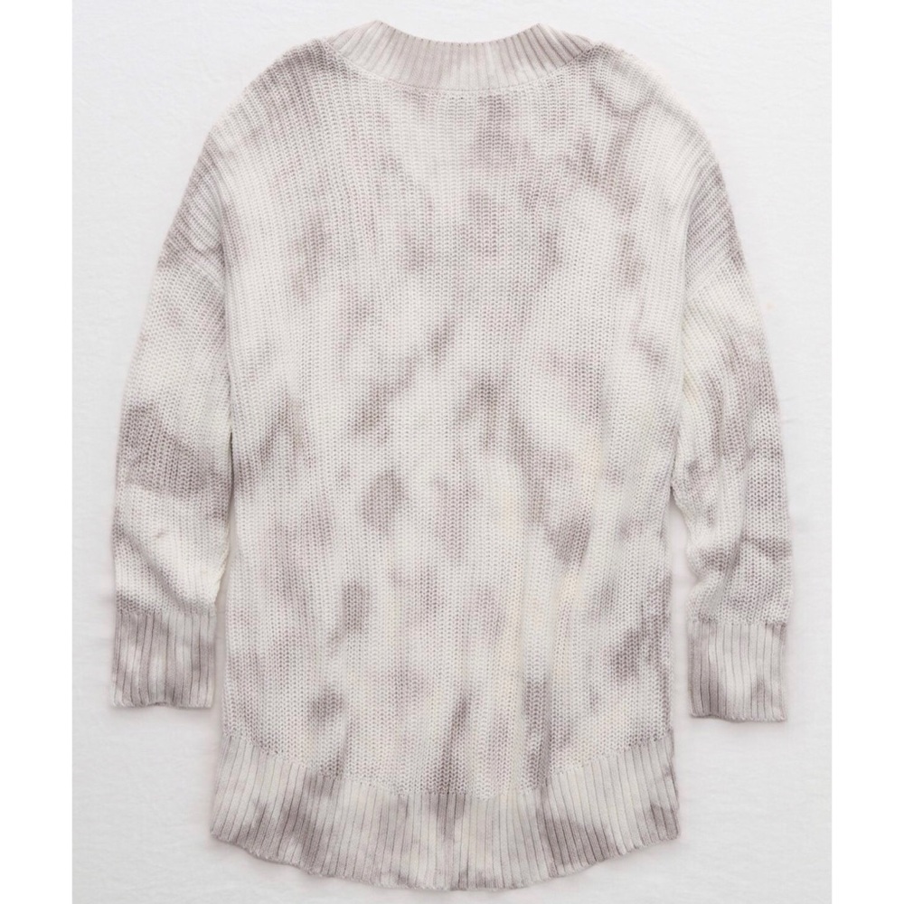 NEW [Aerie] Open Knit Oversized Tie Dye Sweater - Picture 5 of 14